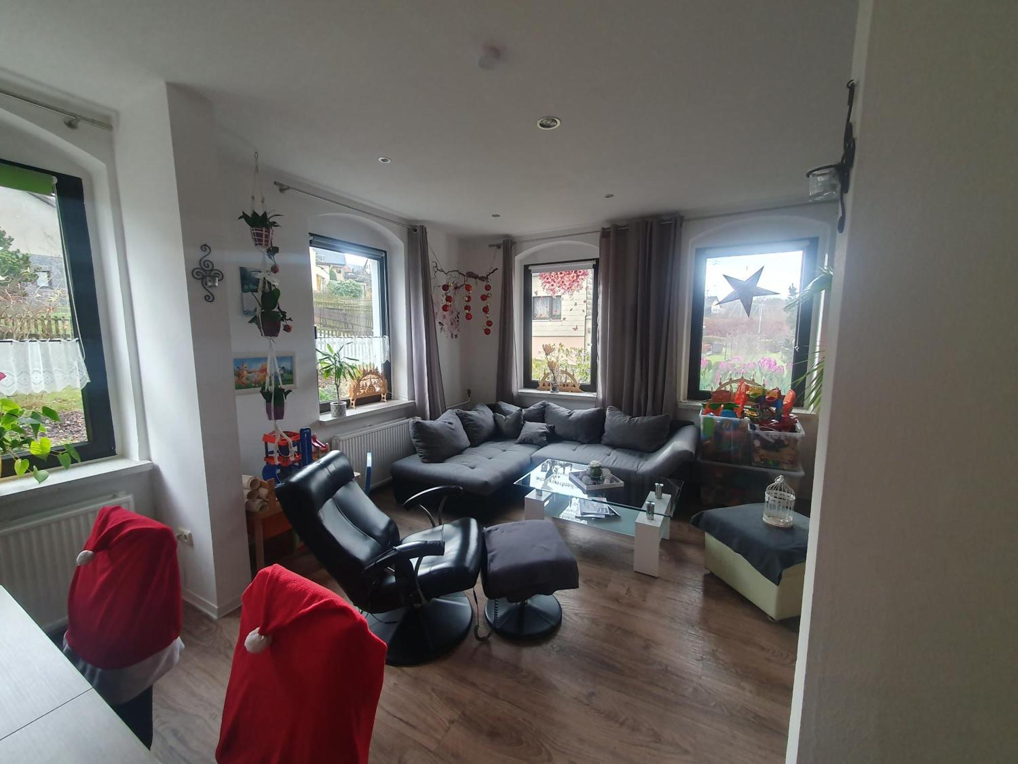 Familienfreundliche Ferienwohnung Erzgebirge Шнеберг Экстерьер фото